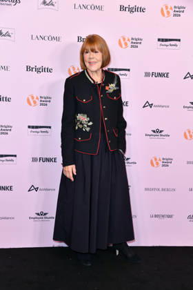 Gisele Pelicot at the 2026 Brigitte Awards ceremony at the Kino International in Berlin on October 8, 2026