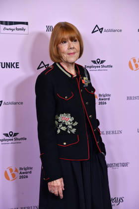 Gisele Pelicot at the 2026 Brigitte Awards ceremony at the Kino International in Berlin on October 8, 2026