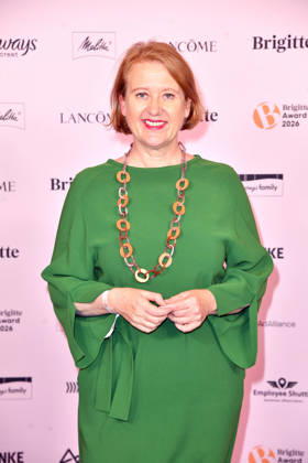 Lisa Paus at the 2026 Brigitte Award ceremony at the Kino International in Berlin on October 8, 2026