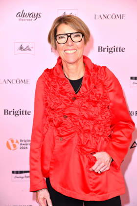 Bettina Böttinger at the 2026 Brigitte Award ceremony at the Kino International in Berlin on October 8, 2026