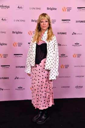 Mieze Katz, whose real name is Maria Mummert, at the 2026 Brigitte Award ceremony at the Kino International in Berlin on October 8, 2026