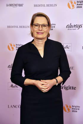 Stefanie Hubig, Federal Minister of Justice and Consumer Protection, at the 2026 Brigitte Award ceremony at the Kino International in Berlin on October 8, 2026