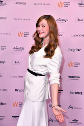 Katrin Bauerfeind at the 2026 Brigitte Award ceremony at the Kino International in Berlin on October 8, 2026