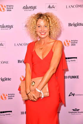 Aline von Drateln at the 2026 Brigitte Award ceremony at the Kino International in Berlin on October 8, 2026