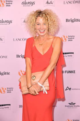 Aline von Drateln at the 2026 Brigitte Award ceremony at the Kino International in Berlin on October 8, 2026