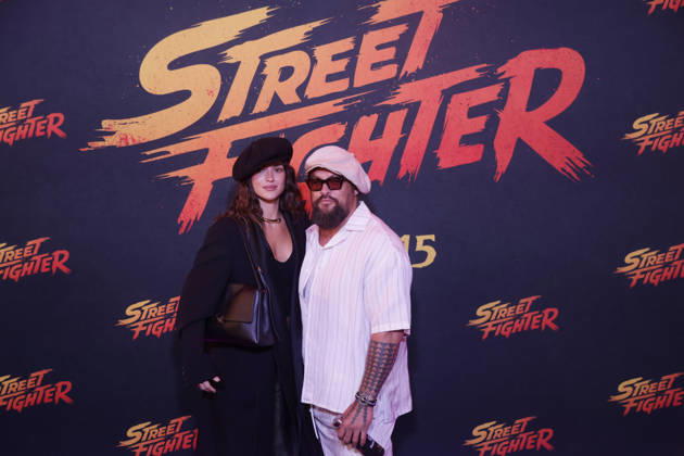Street Fighter Red Carpet And Fan Event in Mexico City Actor Jason Momoa and Adria Arjona attend the official red carpet and fan event for the upcoming live-action film Street Fighter at CinÃ polis Universidad on October 08, 2026 in Mexico City, Mexico. (Photo by Ismael Rosas Eyepix Group) Copyright: xIsmaelxRosas xEyepixxGroupx IR_08102026_198634