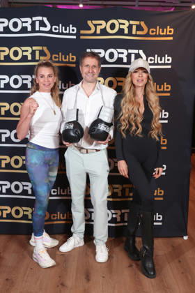 Boxer Natalie Zimmermann, host Alexander Sosa, Jenny Elvers, Fitness Equipment Instead of a Red Carpet: The Sports Club’s 20th fitness studio opened in Hamburg’s Poppenbüttel district; celebrity guests immediately tried out the fitness and wellness equipment—including the ladies’ area, saunas, and relaxation pool—across a 5,000-square-meter space. Hamburg, August 10, 2026