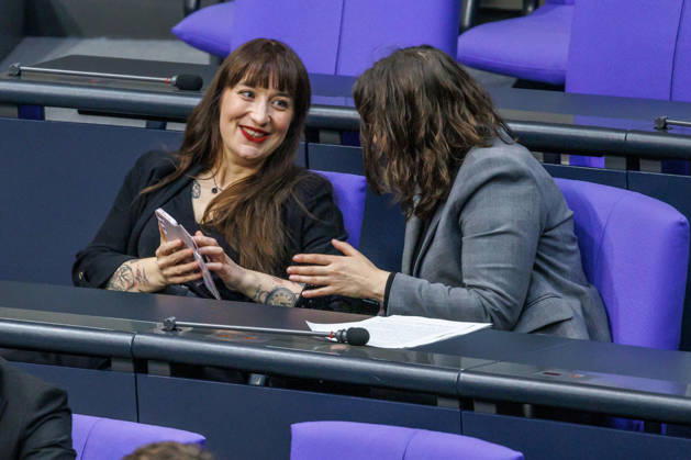 Bundestag Heidi Reichinnek The Left in the German Bundestag on October 9, 2026, in Berlin, Berlin, Germany, Bundestag
