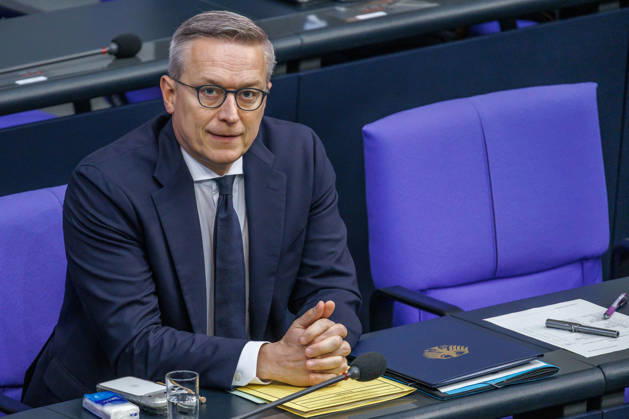 Bundestag: Karsten Wildberger (CDU), Federal Minister for Digital Affairs and State Modernization, at the German Bundestag on October 9, 2026, in Berlin, Berlin, Berlin, Germany, Bundestag