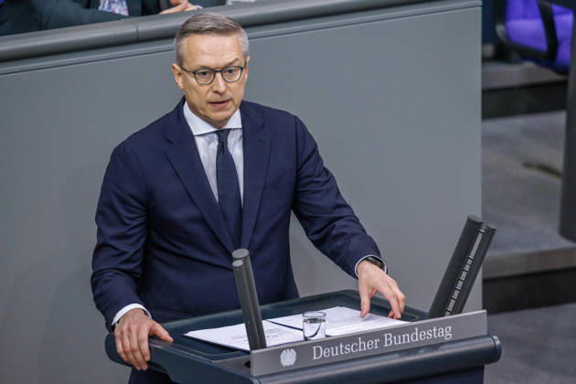 Bundestag: Karsten Wildberger (CDU), Federal Minister for Digital Affairs and State Modernization, at the German Bundestag on October 9, 2026, in Berlin, Berlin, Berlin, Germany, Bundestag
