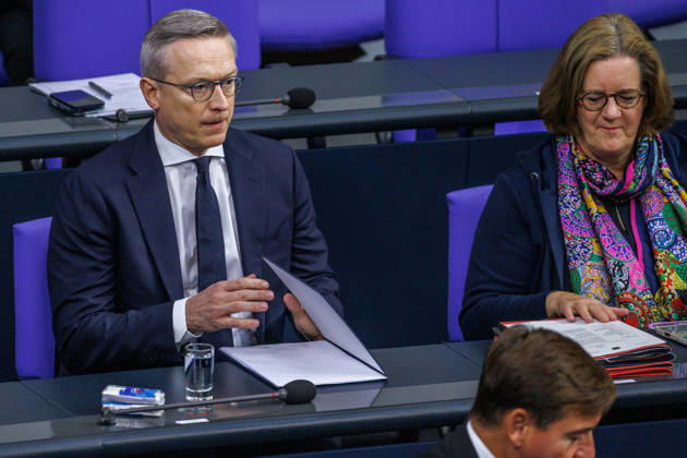 Bundestag: Karsten Wildberger (CDU), Federal Minister for Digital Affairs and State Modernization, at the German Bundestag on October 9, 2026, in Berlin, Berlin, Berlin, Germany, Bundestag