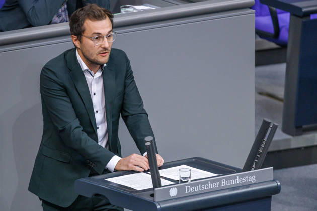 Bundestag Johannes Schätzl (SPD) in the German Bundestag on October 9, 2026, in Berlin, Berlin, Berlin, Germany, Bundestag