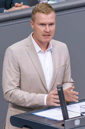 Bundestag Robin Juenger AfD in the German Bundestag on October 9, 2026, in Berlin, Berlin, Berlin, Germany, Bundestag