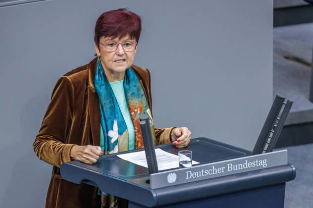 Bundestag: Dr. Inge Graeßle (CDU CSU) in the German Bundestag on October 9, 2026, in Berlin, Berlin, Berlin, Germany, Bundestag