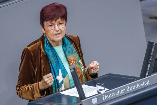 Bundestag: Dr. Inge Graeßle (CDU CSU) in the German Bundestag on October 9, 2026, in Berlin, Berlin, Berlin, Germany, Bundestag