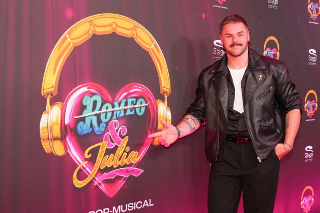 Daniel Schuhmacher at the premiere of the musical *JULIA* on October 8, 2026, at the Stage Palladium Theater in Stuttgart. Daniel Schuhmacher attends the Stuttgart premiere of the musical *JULIA* at the Stage Palladium Theater on October 8, 2026, in Stuttgart, Germany. The musical *JULIA* celebrates its premiere in Stuttgart.
