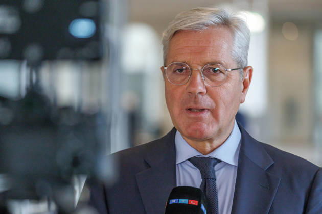 Norbert Roettgen of the CDU in an interview at the German Bundestag on October 9, 2026, in Berlin, Berlin, Berlin, Germany, Bundestag