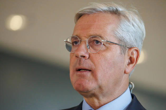 Norbert Roettgen of the CDU in an interview at the German Bundestag on October 9, 2026, in Berlin, Berlin, Berlin, Germany, Bundestag