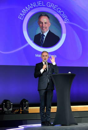 20Th Anniversary Of The Pasteurdon At The Institut Pasteur - Paris Emmanuel Gregoire at the evening for of the 20th anniversary of the Pasteurdon at the Institut Pasteur in Paris, France on October 8, 2026. Photo by Alain Apaydin ABACAPRESS.COM Paris France  Copyright: xApaydinxAlain ABACAx