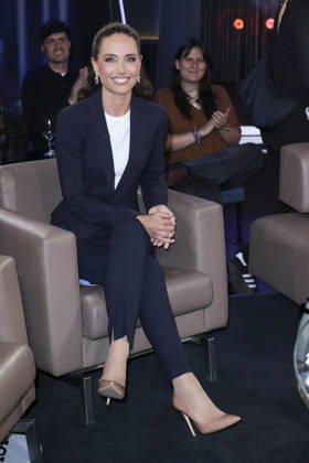 ABB TALK SHOW: Franca Lehfeldt, journalist and Lindner s wife, appears as a guest on the NDR talk show, broadcast from the NDR 3 studio on Friday, October 9, 2026, in Hamburg, Germany