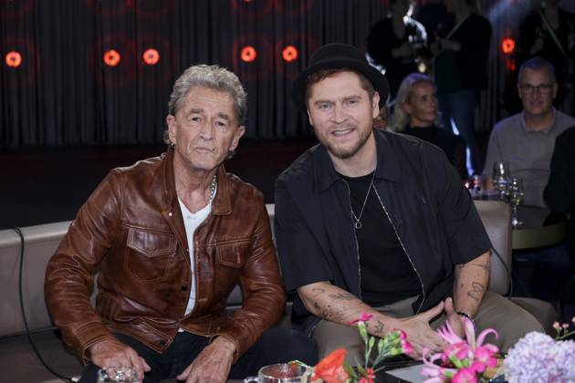 ABB TALK SHOW: Peter Maffay and Johannes Oerding as guests on the NDR talk show, broadcast from the NDR 3 studio on Friday, October 9, 2026, in Hamburg, Germany