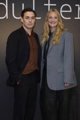 Adultery press screening Matthew McNulty and Romola Garai seen attending the press screening for Adultery produced by Poison Pen Studios in association with ITV Studios for ITV and STV. The series will launch this October and will be available for streaming on ITVX and STV Player. held at the Soho House Hotel, Credit:Alan D West Alan West Avalon UK, London, Soho House Hotel  Copyright: xAlanxDxWestx xAlanxWestx xAvalonx 1141732552
