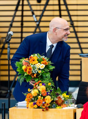 October 9, 2026, GER, News Politics, 8th Legislative Session, 58th Plenary Session in the Plenary Hall of the Thuringian State Parliament, Election of the Vice President of the Thuringian State Parliament: Steffen Quasebarth of Thüringen Gerecht is elected Vice President of the Thuringian State Parliament in the second round of voting, 99096 Erfurt, Thuringian State Parliament, Thuringia, Germany