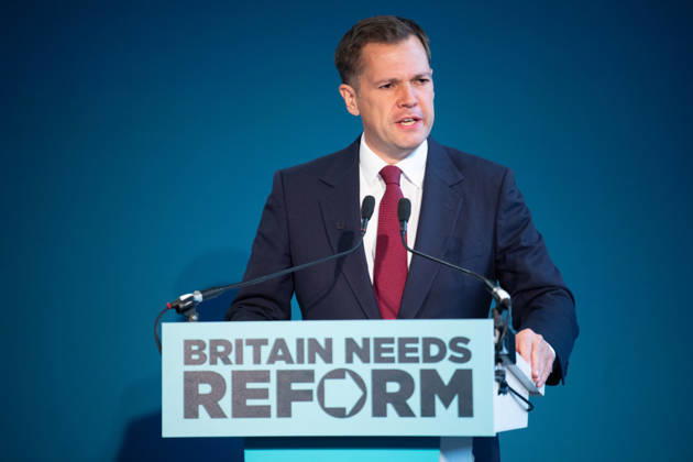 Reform UK Presser at Church House, London, UK - 9 October, 2026 Robert Jenrick - Reform UK Chancellor speaks at a Press Conference at Church House, London, England, UK on Friday 9 October, 2026., Credit:Justin Ng Avalon UK, England, London, Church House Copyright: xJustinxNgx xAvalonx 1141731626