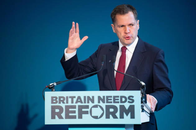 Reform UK Presser at Church House, London, UK - 9 October, 2026 Robert Jenrick - Reform UK Chancellor speaks at a Press Conference at Church House, London, England, UK on Friday 9 October, 2026., Credit:Justin Ng Avalon UK, England, London, Church House Copyright: xJustinxNgx xAvalonx 1141731629