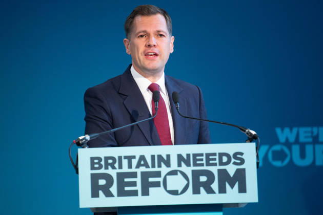 Reform UK Presser at Church House, London, UK - 9 October, 2026 Robert Jenrick - Reform UK Chancellor speaks at a Press Conference at Church House, London, England, UK on Friday 9 October, 2026., Credit:Justin Ng Avalon UK, England, London, Church House Copyright: xJustinxNgx xAvalonx 1141731676
