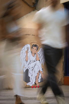Maricarmen Forever, the new work by street artist TVBoy in Barcelona The work Maricarmen Forever by street artist TVBoy, as of October 9, 2026, in Barcelona, Catalonia, Spain. Street artist TVBoy has depicted Maricarmen with angel wings and a key in her hand, paying tribute to the elderly woman who was evicted from her apartment a few weeks ago following her death, with the phrase Maricarmen Forever OCTOBER 9, 2026 Barcelona Catalonia Barcelona Catalonia Spain  Copyright: xDavidxZorrakinox 7831544