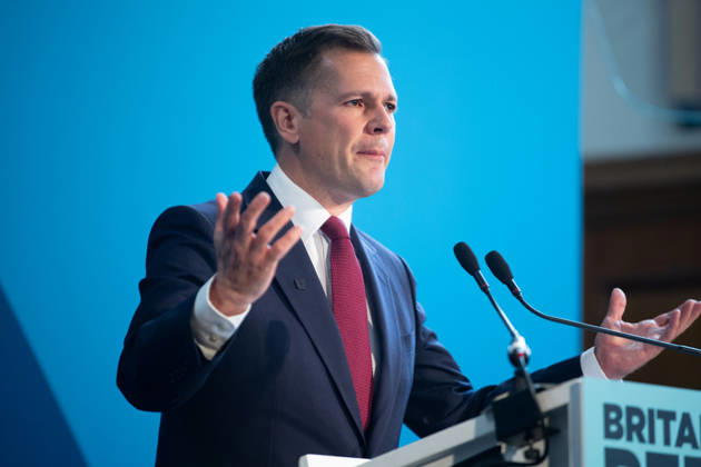Reform UK Presser at Church House, London, UK - 9 October, 2026 Robert Jenrick - Reform UK Chancellor speaks at a Press Conference at Church House, London, England, UK on Friday 9 October, 2026., Credit:Justin Ng Avalon UK, England, London, Church House Copyright: xJustinxNgx xAvalonx 1141731756