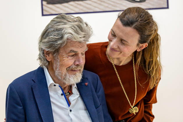 Reinhold Messner at the Frankfurt Book Fair 2026 09 10 2026 Mountaineering legend Reinhold Messner and his wife Diane Messner will present their joint book *Lebenszeit: On the Value of Transience