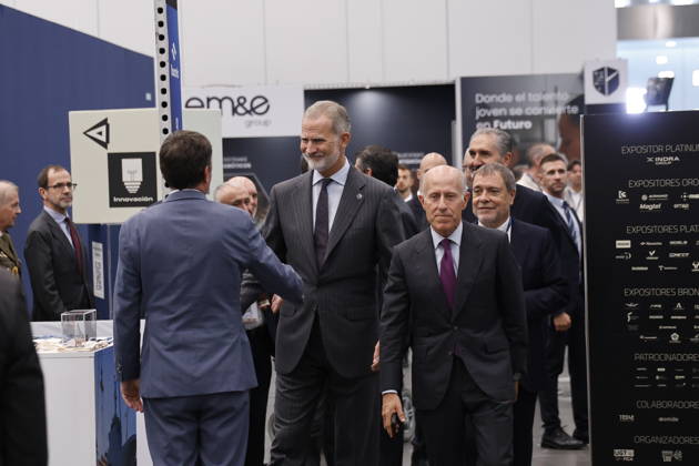 King Felipe VI Closes the Indudef 2026 Defense Industry Congress in Córdoba His Majesty King Felipe VI attends the closing ceremony of the Indudef 2026 Defense Industry Congress in Córdoba October 9, 2026, in Córdoba, Andalusia, Spain. Over the course of three days, Indudef has brought together companies in the defense, technology, and innovation sectors, in addition to panel discussions, professional meetings, and spaces designed to foster collaboration and networking. OCTOBER 9, 2026 Córdoba, Andalusia, Spain Córdoba, Andalusia, Spain Spain  Copyright: xMaderoxCuberox 7831685