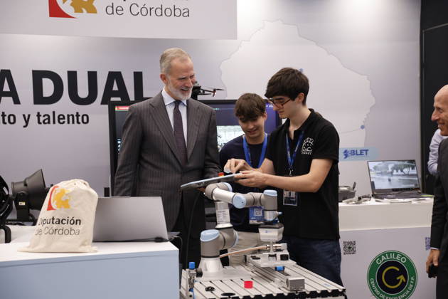 King Felipe VI Closes the Indudef 2026 Defense Industry Congress in Córdoba His Majesty King Felipe VI Visits the Indudef 2026 Defense Industry Congress October 9, 2026, in Córdoba, Andalusia, Spain Over the course of three days, Indudef has brought together companies in the defense, technology, and innovation sectors, in addition to panel discussions, professional meetings, and spaces designed to foster collaboration and networking OCTOBER 9, 2026 Córdoba, Andalusia, Spain Córdoba, Andalusia, Spain Spain  Copyright: xMaderoxCuberox 7831669
