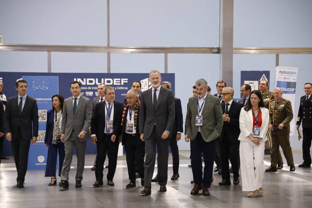 King Felipe VI Closes the Indudef 2026 Defense Industry Congress in Córdoba His Majesty King Felipe VI attends the closing ceremony of the Indudef 2026 Defense Industry Congress in Córdoba on October 9, 2026, in Córdoba, Andalusia, Spain. Over the course of three days, Indudef has brought together companies involved in defense, technology, and innovation, in addition to panel discussions, professional meetings, and spaces designed to foster collaboration and networking. OCTOBER 9, 2026 Córdoba, Andalusia, Spain Córdoba, Andalusia, Spain Spain  Copyright: xMaderoxCuberox 7831680