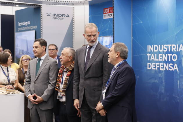 King Felipe VI Closes the Indudef 2026 Defense Industry Congress in Córdoba His Majesty King Felipe VI attends the closing ceremony of the Indudef 2026 Defense Industry Congress in Córdoba On October 9, 2026, in Córdoba, Andalusia, Spain. Over the course of three days, Indudef has brought together companies involved in defense, technology, and innovation, in addition to panel discussions, professional meetings, and spaces designed to foster collaboration and networking. OCTOBER 9, 2026 Córdoba, Andalusia, Spain Córdoba, Andalusia, Spain Spain  Copyright: xMaderoxCuberox 7831691