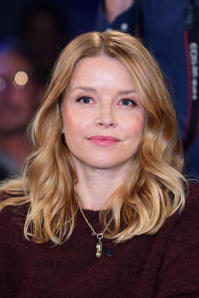 Karoline Schuch during the NDR Talk Show on October 9, 2026, at NDR Studio Lokstedt in Hamburg, Germany; NDR Talk Show in Hamburg, Germany