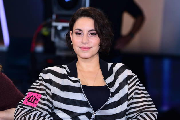 Almila Bagriacik during the NDR Talk Show on October 9, 2026, at NDR Studio Lokstedt in Hamburg, Germany; NDR Talk Show in Hamburg, Germany