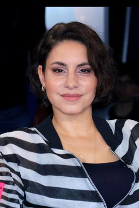 Almila Bagriacik during the NDR Talk Show on October 9, 2026, at NDR Studio Lokstedt in Hamburg, Germany; NDR Talk Show in Hamburg, Germany