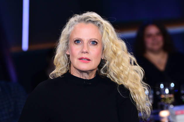Barbara Schoeneberger during the NDR Talk Show on October 9, 2026, at NDR Studio Lokstedt in Hamburg, Germany; NDR Talk Show in Hamburg, Germany