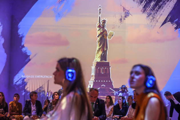 October 9, 2026: October 8, 2026 (Malaga)The Legend of the Titanic, the immersive exhibition, docks in Mo¡laga after its premiere in Madrid and gathers more than a million spectators on its journeys across Europe in the space of Sorhlin. The most immersive Titanic arrives in Malaga with a tour of the cabins. An exhibition 360 arrives in the city with five different experiences in which virtual reality allows you to know the rooms of the ship and listen live to its musicians. The exhibition will be open to the public from October 8 to January 5, including weekends. - ZUMAc161 20261009_zap_c161_004 Copyright: xLorenzoxCarnerox