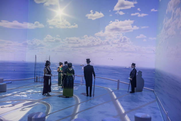 October 9, 2026: October 8, 2026 (Malaga)The Legend of the Titanic, the immersive exhibition, docks in Mo¡laga after its premiere in Madrid and gathers more than a million spectators on its journeys across Europe in the space of Sorhlin. The most immersive Titanic arrives in Malaga with a tour of the cabins. An exhibition 360 arrives in the city with five different experiences in which virtual reality allows you to know the rooms of the ship and listen live to its musicians. The exhibition will be open to the public from October 8 to January 5, including weekends. - ZUMAc161 20261009_zap_c161_047 Copyright: xLorenzoxCarnerox