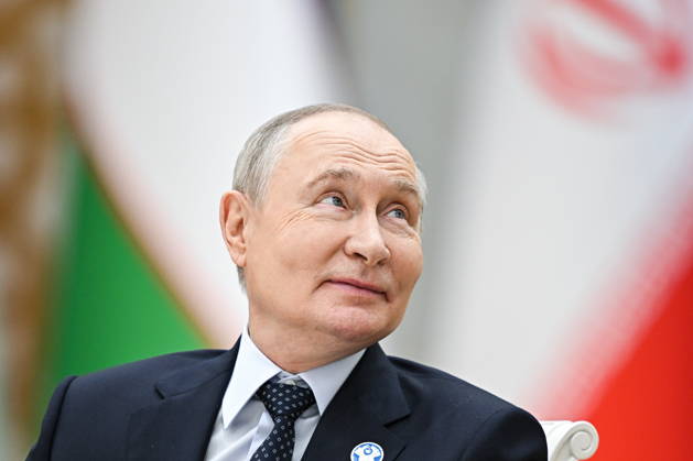 News Bilder des Tages TURKMENISTAN, BALKAN PROVINCE - OCTOBER 9, 2026: Russia s President Vladimir Putin attends an expanded meeting of the CIS Council of Heads of State in Turkmenbashi Turkmenistan - ZUMAt113 20261009_zaa_t113_527 Copyright: xSergeixBobylevx