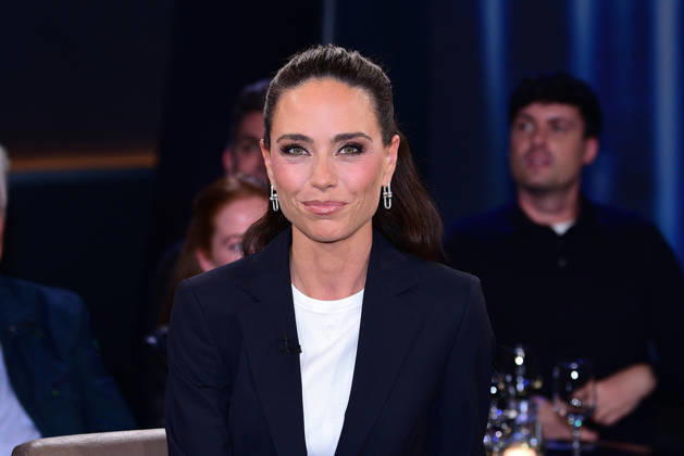 Franca Lehfeldt during the NDR Talk Show on October 9, 2026, at NDR Studio Lokstedt in Hamburg, Germany; NDR Talk Show in Hamburg, Germany