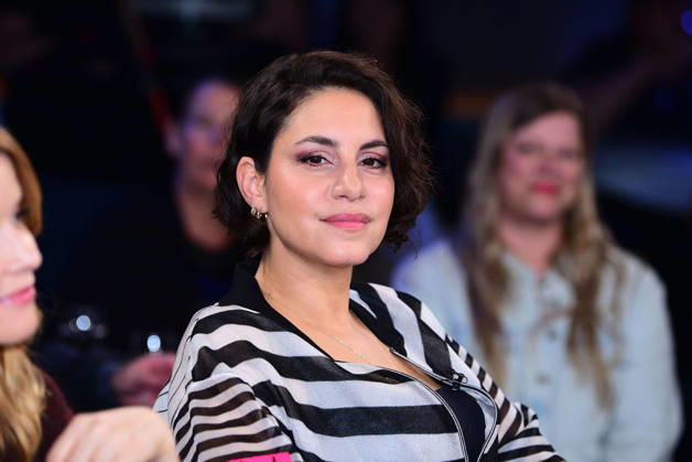 Almila Bagriacik during the NDR Talk Show on October 9, 2026, at NDR Studio Lokstedt in Hamburg, Germany; NDR Talk Show in Hamburg, Germany