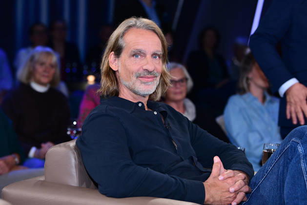 Richard David Precht during the NDR Talk Show on October 9, 2026, at NDR Studio Lokstedt in Hamburg, Germany; NDR Talk Show in Hamburg, Germany