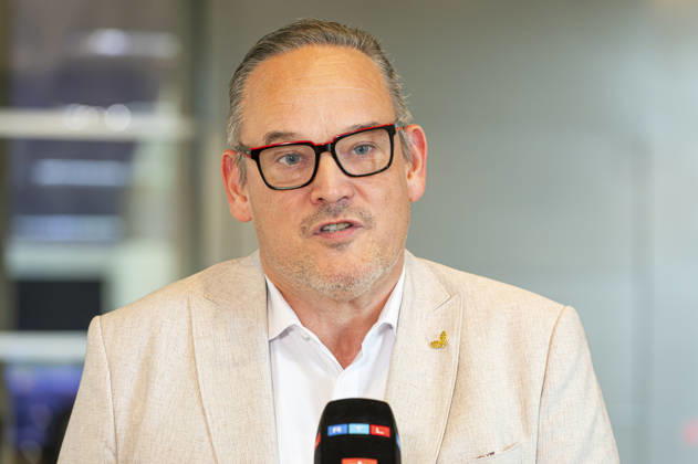Martin Reichard (EUR), Germany, Berlin, October 9, 2026: Interview with Martin Reichard (AfD) regarding BMW s refusal to lease vehicles to the AfD in Saxony-Anhalt
