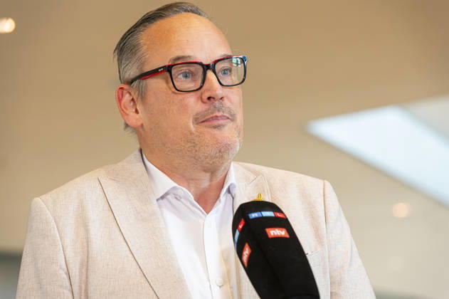 Martin Reichard (EUR), Germany, Berlin, October 9, 2026: Interview with Martin Reichard (AfD) regarding BMW s refusal to lease vehicles to the AfD in Saxony-Anhalt