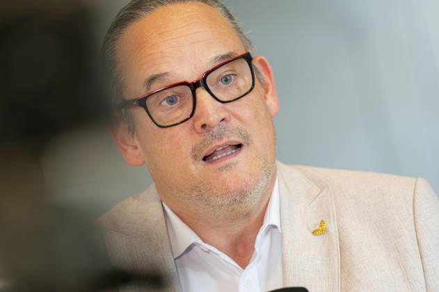 Martin Reichard (EUR), Germany, Berlin, October 9, 2026: Interview with Martin Reichard (AfD) regarding BMW s refusal to lease vehicles to the AfD in Saxony-Anhalt